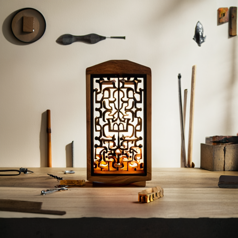 Wood Metal Lantern Building Process