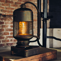 Vintage Metal Lanterns in Industrial and Loft-Style Homes