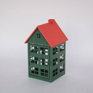 Wholesale Christmas Metal House Wire Votive Lantern for Home Decoration Candle Holder JL060302