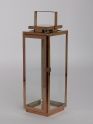 High Quality Stainless Steel Lantern Set of 3 Assorted with Clear Glass JL050039