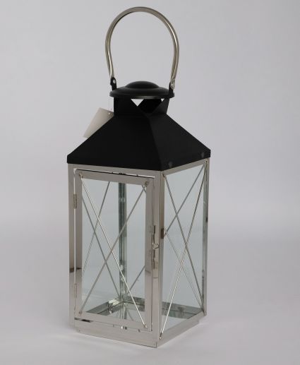 High Quality Stainless Steel Lantern Set of 2 Assorted JL050089