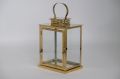 Handcrafted stainless steel lantern gold handcrafted floor decorative lantern