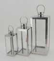 Stainless Steel Lantern For Indoor And Outdoor Decoration Stainless Candle Lantern For Home Decor