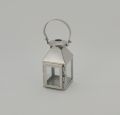 Indoor Decor Wedding Table Glass Silver Gold Mini Stainless Steel Tealight Metal Lantern