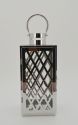 Metal Wedding Set of 3 Stainless Steel LED Candle Holder Lantern decorative Lantern For Home Decor Wedding