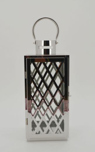 Metal Wedding Set of 3 Stainless Steel LED Candle Holder Lantern decorative Lantern For Home Decor Wedding