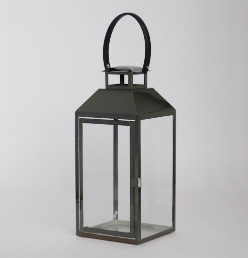 Lantern Handcrafted in a classic Design the Chester features a softly curved top and a rounded handle lantern Indoor Outdoor