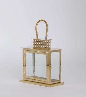 High Quality Stainless Steel Lantern Set of 2 for home decoration and wedding deco JL070067