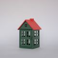 Wholesale Christmas Metal House Wire Votive Lantern for Home Decoration Candle Holder