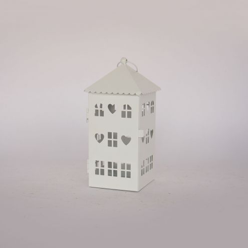 Metal Candle Holders Little House Lanterns Cute Candle holders Simple Home Table Decorations
