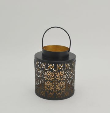 Moroccan Style Metal Lantern Hanging Vintage Hollowed Out Design Candle Holder JL011978M