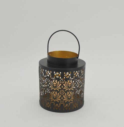 Moroccan Style Metal Lantern Hanging Vintage Hollowed Out Design Candle Holder JL011978M