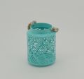 Snowflake Design Tabletop Lantern Christmas Centerpiece Home Decor Xmas Decoration Metal Candle Holder