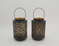 Antique Finished Table Top Candle Holder Lantern For Wedding Decoration Hanging Candle Lantern