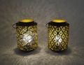Antique Finished Table Top Candle Holder Lantern For Wedding Decoration Hanging Candle Lantern