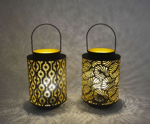 Antique Finished Table Top Candle Holder Lantern For Wedding Decoration Hanging Candle Lantern