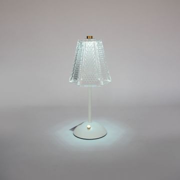LED Crystal Table Lamp Romantic Atmosphere Touch Dimming Night Light Reading Light JL050149