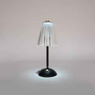 Modern Nordic Style Rechargeable Wireless LED Table Lamp round Shape Touch Control Indoor Use JL050152