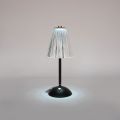 Modern Nordic Style Rechargeable Wireless LED Table Lamp round Shape Touch Control Indoor Use