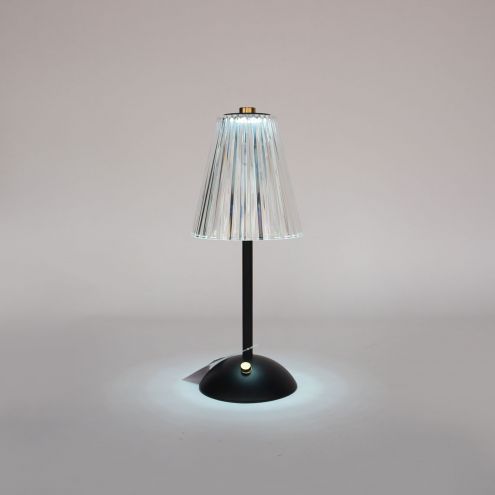 Modern Nordic Style Rechargeable Wireless LED Table Lamp round Shape Touch Control Indoor Use