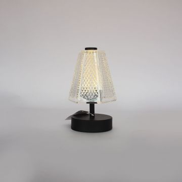 Nordic Home Decor Metal Bar Study Work Read Folding Crystal Table Lamp LED Light JL050153