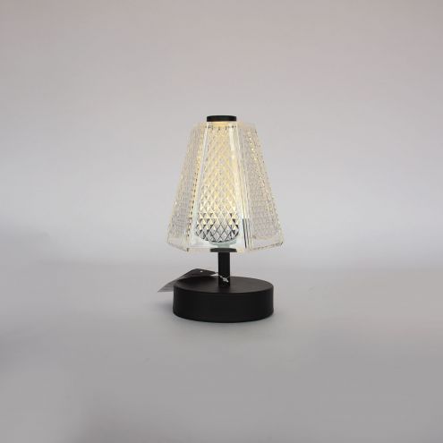 Nordic Home Decor Metal Bar Study Work Read Folding Crystal Table Lamp LED Light 