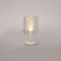 Modern Simple Living Room Rechargeable Acrylic Transparent Light Table Lamp Bedside Lamp  