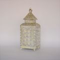 Hanging Kitchen Bars Loft Retro Lantern Classic Moroccan Style Metal Hollow Vintage Candle Holder JL200087