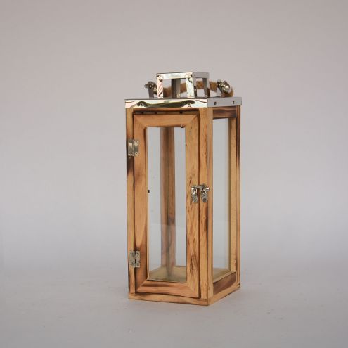 Bulk Selling Lighting Ornaments Modern Decorative Lantern And Candle Holder Selling At Low Price Most Trending Wood Lantern Sale JL060052