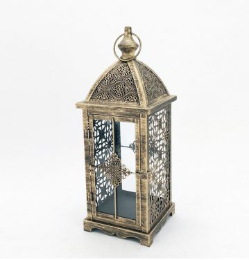 Moroccan Iron Candle Lantern Festival Antique Handmade Metal Lantern For Wedding and Holiday JL012533
