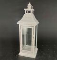 Metal Lanterns Simple European Style Iron Candle Holders with Clear Glass, For Home and Garden Decorations