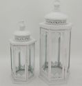 Competitive price metal lantern tall outdoor decorative black metal candle lanterns