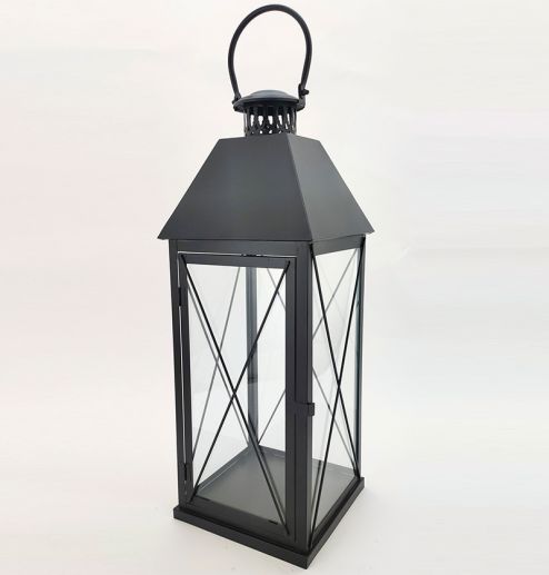 Set of 3 High Quality Popular Large Big Lantern Garden Decoration Lantern Led Candle Lantern