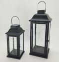 Home Decorative Cage Lantern Suspensible metal Candlestick and Glass Factory Direct