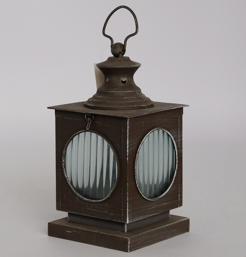 Classic Square Hanging Candle Metal Lantern Antique Design for Indoor and outdoor Home And Garden Decoration Lightning JL050101