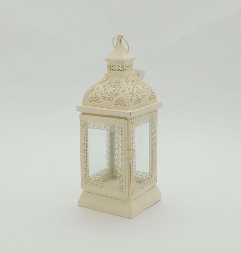 Iron Metal Candle Lantern Garden Hanging Pillar Candle Holder for Moroccan Wedding Party Home Decoration