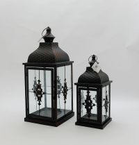 Medium Metal Lantern Decoration Ideas for Patio Lighting