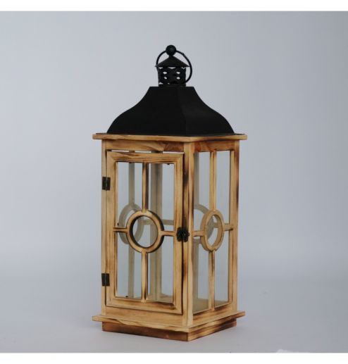 farmhouse vintage- decorative-wood-lantern