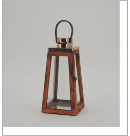 Home Decoration Porta Velas Retro Style Classical And Wood Wall Lantern Big Candle Holder