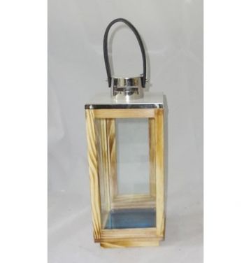 Reusable Windproof Garden Decor Outdoor Wedding Wooden Ramadan Lantern JL060177S