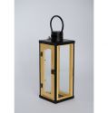 Farmhouse Vintage Decorative Wood Lantern Wash White Effect Outdoor Use for Wedding and Garden