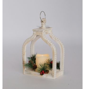 Farmhouse Home Decor Vintage Decorative Wedding White Candle Holder Decor JL060243S/L