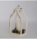 Farmhouse Home Decor Vintage Decorative Wedding White Candle Holder Decor