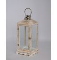 Sympathy thoughtful funeral gift hanging wooden memorial lantern for flameless LED candle