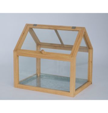 Farmhouse Vintage Decorative Wood Lantern Wash White Effect Outdoor Use for Wedding and Garden  JL060256