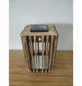 Farmhouse Vintage Decorative Wood Lantern Wash White Effect Outdoor Use for Wedding and Garden