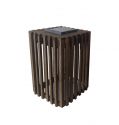 Farmhouse Vintage Decorative Wood Lantern Wash White Effect Outdoor Use for Wedding and Garden