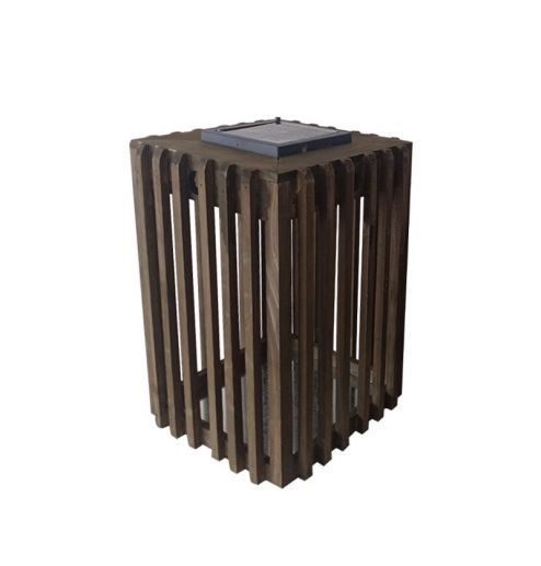 Farmhouse Vintage Decorative Wood Lantern Wash White Effect Outdoor Use for Wedding and Garden