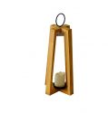 Farmhouse Vintage Decorative Wood Lantern Wash White Effect Outdoor Use for Wedding and Garden