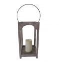 Farmhouse Vintage Decorative Wood Lantern Wash White Effect Outdoor Use for Wedding and Garden